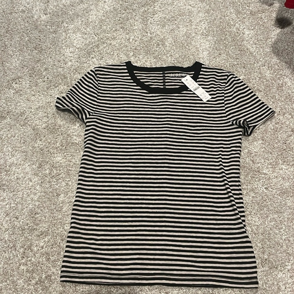 NWT J Crew Stretch Linen Shirt